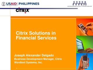 Citrix Solutions in Financial Services
