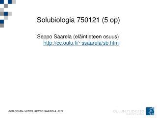 Solubiologia 750121 (5 op)