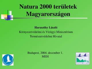Natura 2000 területek Magyarországon