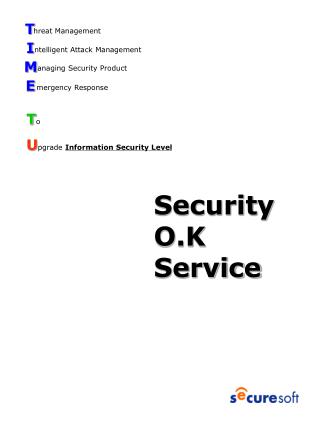 Security O.K Service