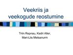 Veekriis ja veekogude reostumine