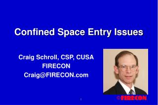 Confined Space Entry Issues