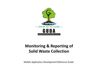 Monitoring &amp; Reporting of Solid Waste Collection