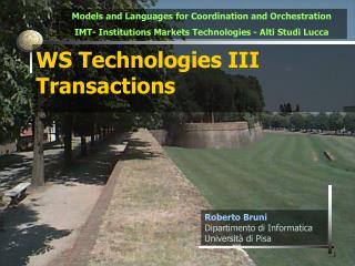 WS Technologies III Transactions