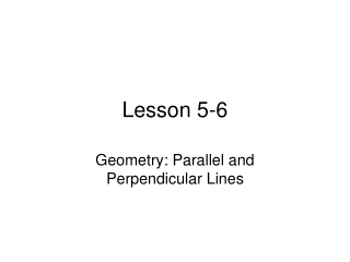 Lesson 5-6