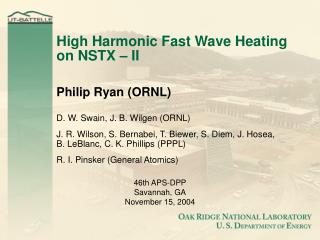 High Harmonic Fast Wave Heating on NSTX – II