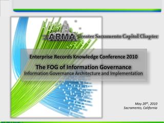 Enterprise Records Knowledge Conference 2010
