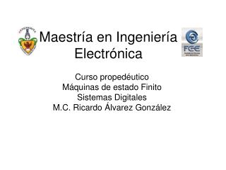 Maestría en Ingeniería Electrónica