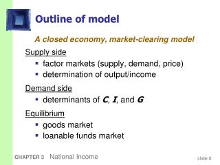 Outline of model