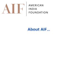 About AIF…