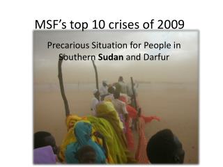 MSF’s top 10 crises of 2009