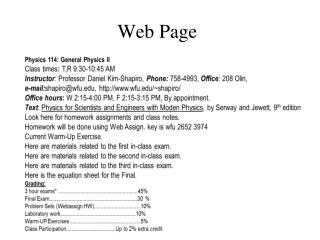 Web Page
