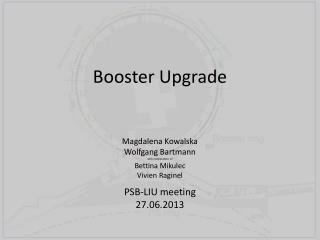 Booster Upgrade