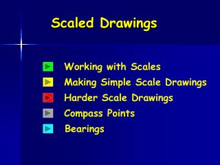 Scaled Drawings