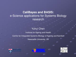 CaliBayes and BASIS: e-Science applications for Systems Biology research