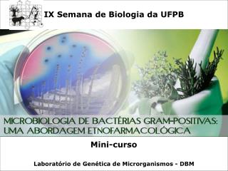 IX Semana de Biologia da UFPB