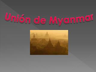 Unión de Myanmar