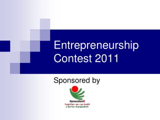 Entrepreneurship Contest 2011