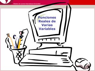 Funciones Reales de Varias Variables