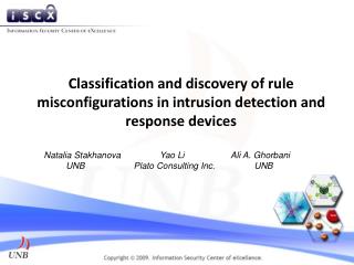 Classification and discovery of rule misconfigurations in intrusion detection and response devices