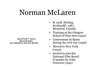 Norman McLaren