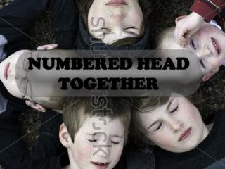 NUMBERED HEAD TOGETHER
