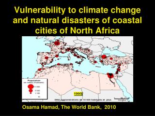 Vulnerability to climate change and natural disasters of coastal cities of North Africa
