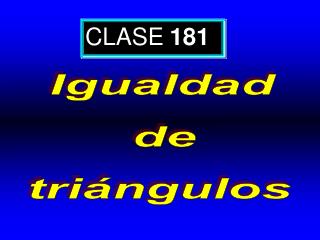 CLASE 181