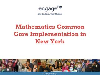 Mathematics Common Core Implementation in New York