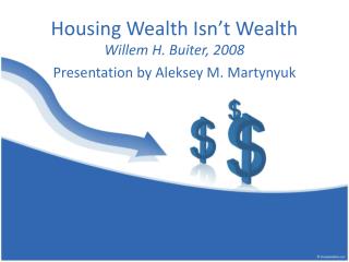 Housing Wealth Isn’t Wealth
