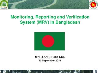 Monitoring, Reporting and Verification System (MRV) in Bangladesh