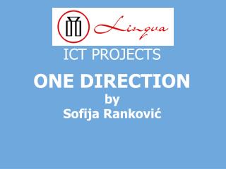 ICT PROJECTS ONE DIRECTION by Sofija Ranković