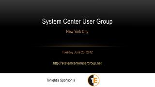 System Center User Group