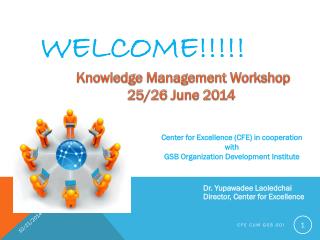 Knowledge Management Workshop 25/26 June 2014