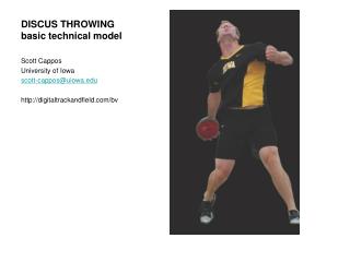DISCUS THROWING basic technical model