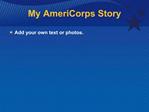 The AmeriCorps Story