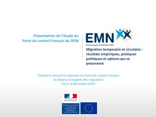 Première rencontre nationale du Point de contact français du Réseau européen des migrations