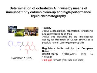 Ochratoxin A (OTA)