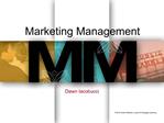 Marketing Management