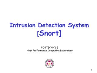Intrusion Detection System [ Snort]