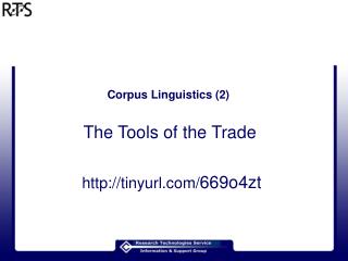 Corpus Linguistics (2)