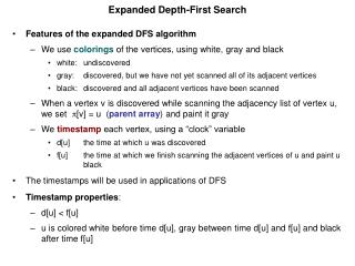 Expanded Depth-First Search
