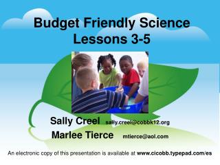 Budget Friendly Science Lessons 3-5