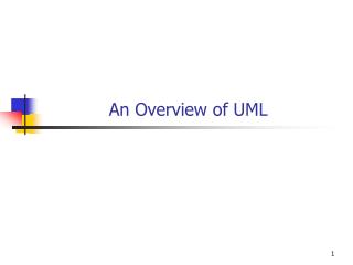 An Overview of UML