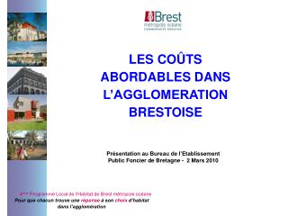 4 ème Programme Local de l’Habitat de Brest métropole océane