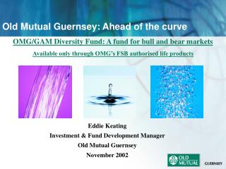 Eddie Keating Investment &amp; Fund Development Manager Old Mutual Guernsey November 2002