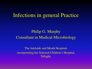 Infections in general Practice