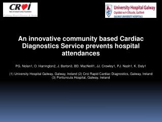 An innovative community based Cardiac Diagnostics Service prevents hospital attendances