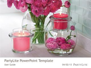 PartyLite PowerPoint Template