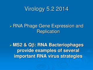 Virology 5.2 2014